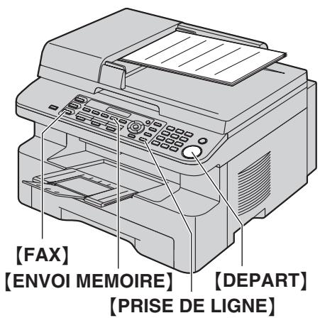 PANASONIC KX-MB771FR - Utilisation du chargeur automatique de documents - 1