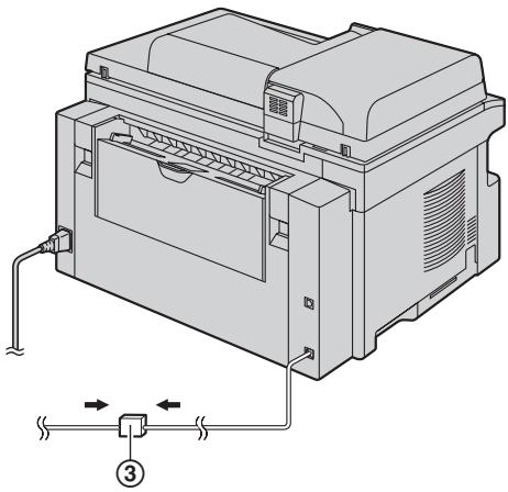 PANASONIC KX-MB771FR - Remarques : - 1