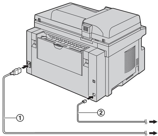 PANASONIC KX-MB771FR - Attention : - 1