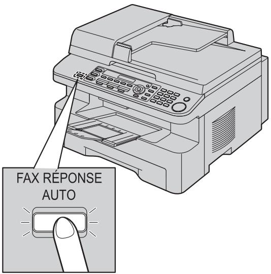 PANASONIC KX-MB771FR - Activation du mode FAX - 1