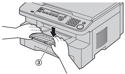 PANASONIC KX-MB771FR - Si la languette est detachée - 2