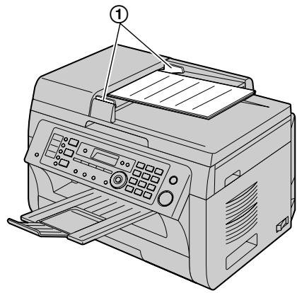 PANASONIC KXMB2062JT - Utilisation du chargeur automatique de documents - 1