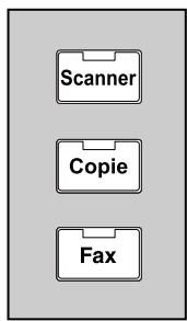 PANASONIC KXMB2062JT - Sélection du mode de fonctionnement (Numérisation/Copie/Fax) - 1