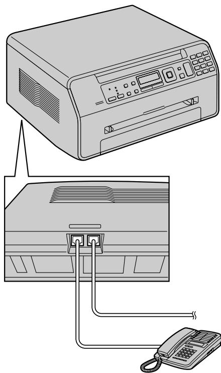 PANASONIC KX-MB1500 - Lorsqu'aucune tonalité de télécopier n'est détectée - 1