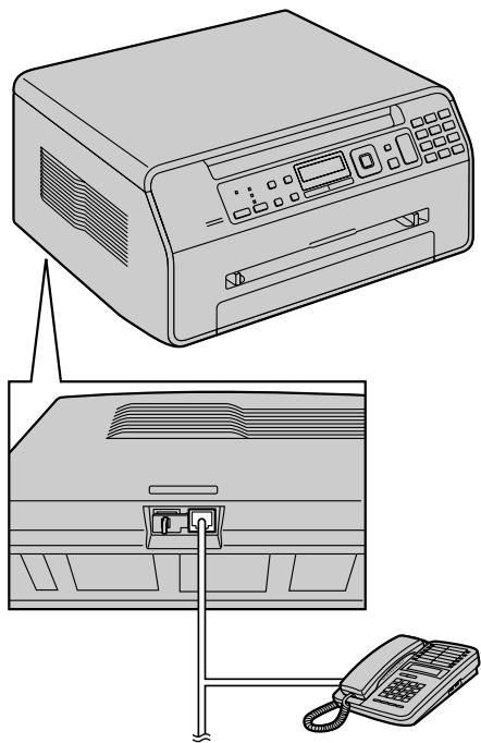 PANASONIC KX-MB1500 - Lorsqu'aucune tonalité de télécopier n'est détectée - 2