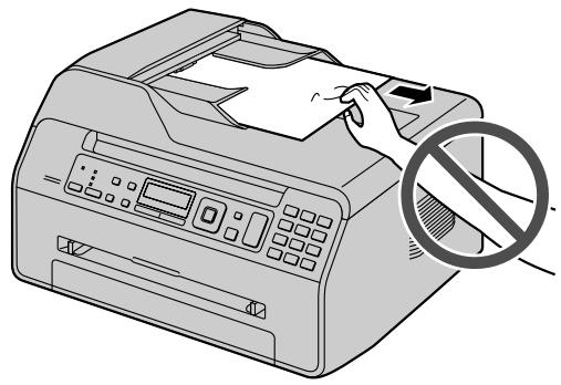 PANASONIC KX-MB1520G - Attention : - 1