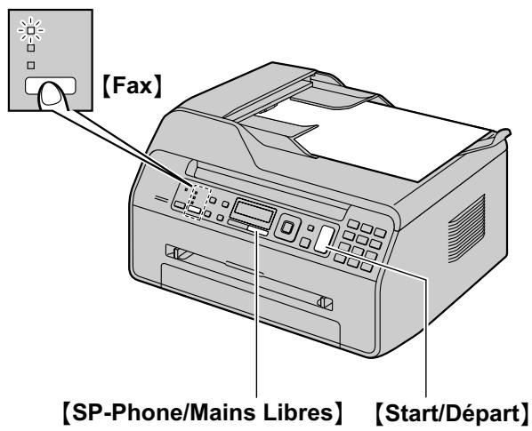 PANASONIC KX-MB1530FRW - Utilisation du chargeur automatique de documents (KX-MB1530 uniquement) - 1