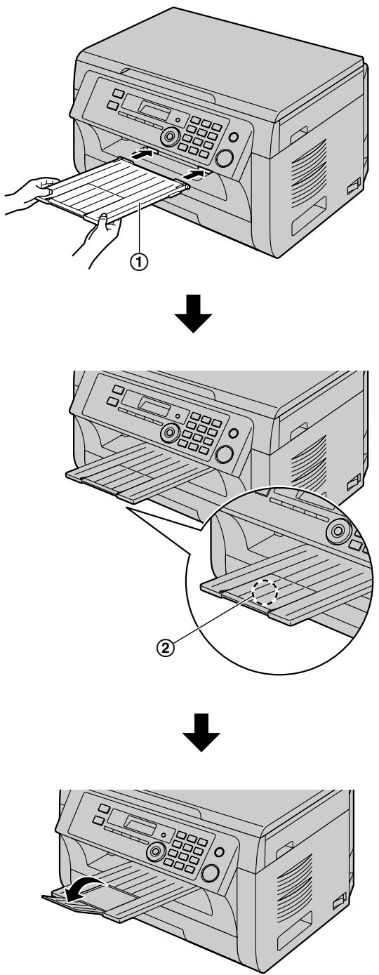 PANASONIC KXMB2025 - Ausgabefach - 1