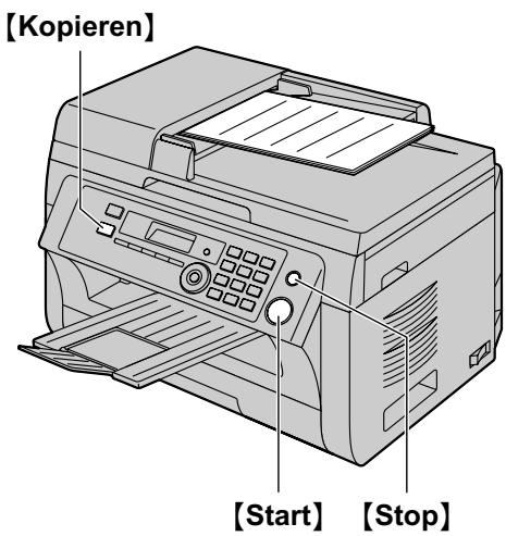 PANASONIC KXMB2025 - 5.1.2utzung des automatischen Dokumenteneinzuges (nur KX-MB2010/ KX-MB2025/KX-MB2030) - 1