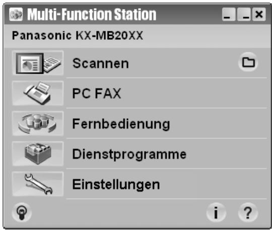 PANASONIC KXMB2025 - Software deinstallieren - 1