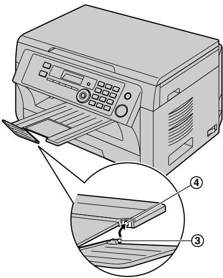 PANASONIC KXMB2025 - Wenn der obere Teil der Veränderung nicht fixiert ist - 2