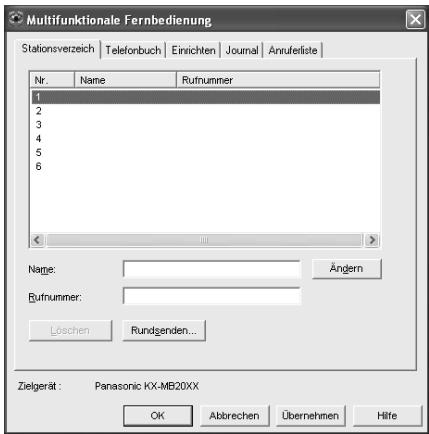 PANASONIC KXMB2025 - Nur KX-MB2025/KX-MB2030: - 1