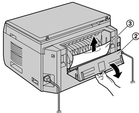 PANASONIC KXMB2025 - Wenn sich das Papier im Geräteinnern staut - 2