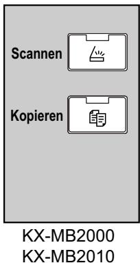 PANASONIC KXMB2025 - Auswahl des Betriebsmodus (Scannen/Kopieren) (Fax: nur KX-MB2025/KX-MB2030) - 1