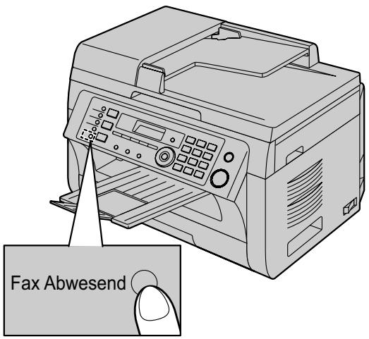 PANASONIC KXMB2025 - TEL-Modus aktivieren - 1