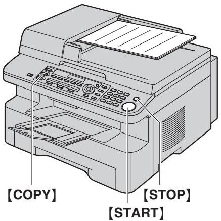 PANASONIC KXMB771E - Using the auto document feeder (KX-MB771 only) - 1