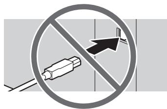 PANASONIC KXMB771E - Do NOT connect the USB cable until prompted by the Multi-Function Station (CD-ROM). - 1