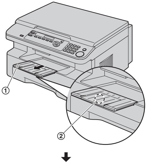 PANASONIC KXMB771E - Output tray - 1