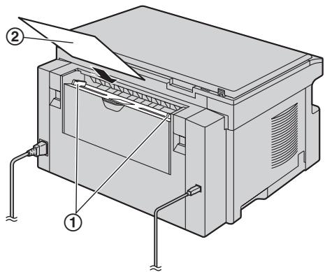 PANASONIC KXMB771E - Using the manual input tray - 1