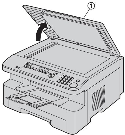 PANASONIC KXMB771E - White plates and scanner glass - 1