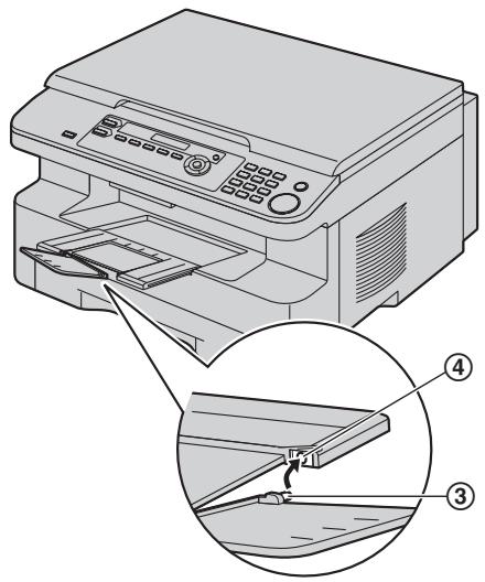PANASONIC KXMB771E - If the top part of the extender is detached - 2