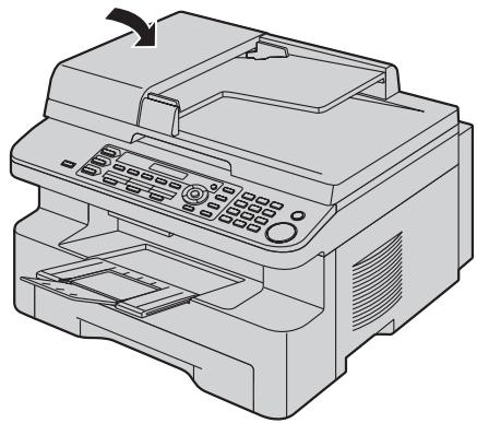 PANASONIC KXMB771E - Cleaning the document feeder rollers (KX-MB771 only) - 3