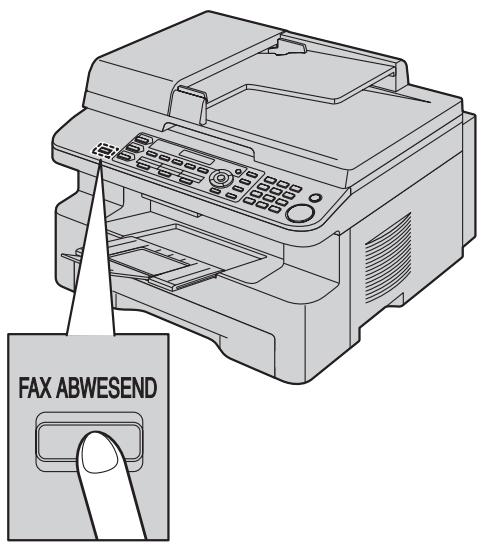PANASONIC KXMB771G - Aktivieren des TEL-Modus - 1