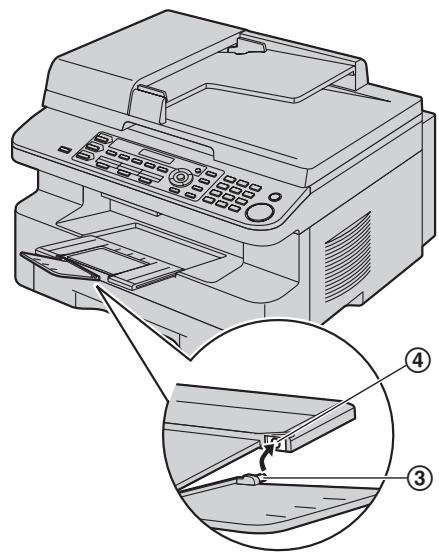 PANASONIC KXMB771G - Wenn der obere Teil der Veränderung nicht fixiert ist - 2
