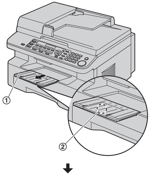 PANASONIC KXMB771G - Ausgabefach - 1