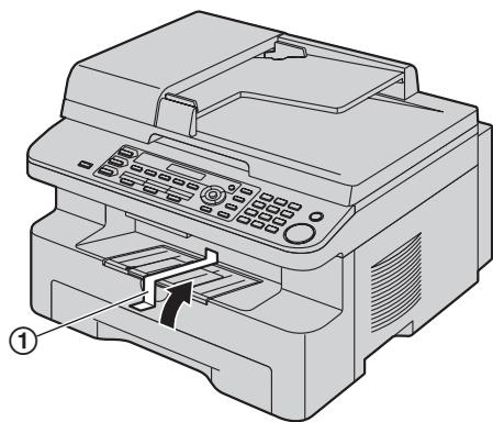 PANASONIC KXMB771G - Entfernen der Transportsicherung - 1