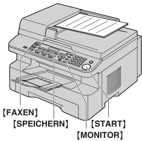PANASONIC KXMB771G - Nutzung des automatischen Dokumenteneinzuges - 1