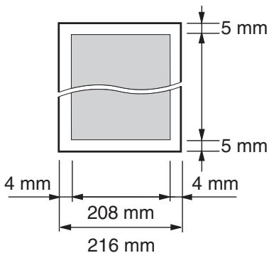 PANASONIC KXMB771G - Effektive Scanfläche - 1
