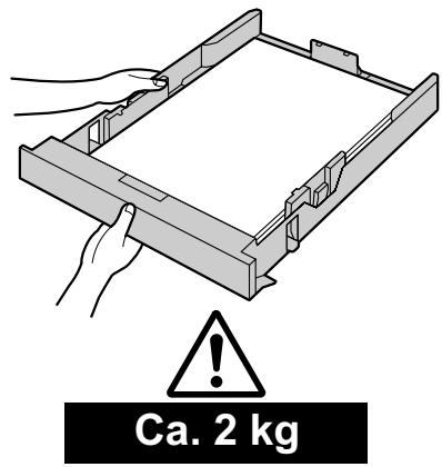 PANASONIC KXMB2130G - Entfern der Verlängerungsführung - 3