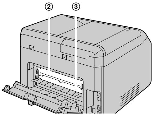 PANASONIC KXMB2130G - Aufzeinungsjournal-Ausgaberollen und Fixiereinheit - 2