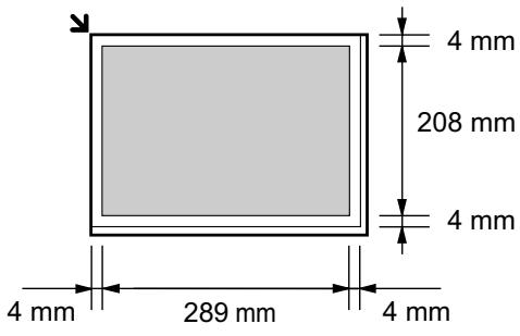 PANASONIC KXMB2170EU - Surface réelle de balayage - 1