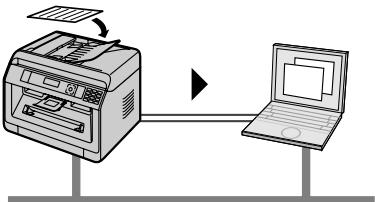 PANASONIC KXMB2170EU - Numérisation à partir de l'appareil (numérisation en mode Push) - 1