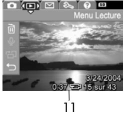 HP PHOTOSMART M307 - Utilisation du menu Lecture - 2