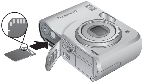 HP PHOTOSMART M527 - Installation et formatage d'une carte mémoire en option - 1