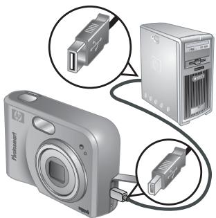 HP PHOTOSMART M527 - Transfert d/images avec le logiciel HP Photosmart - 2