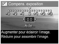 HP PHOTOSMART R507 - Compensation de l'exposition - 1