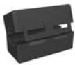 HP PHOTOSMART R607 - Fixation de l'anneau de ferrite au cordon de l'adaptateur secteur - 1