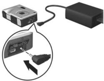 HP PHOTOSMART R607 - Chargement de la batterie - 1