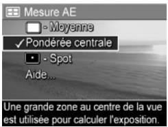 HP PHOTOSMART R607 - Mesure AE - 1