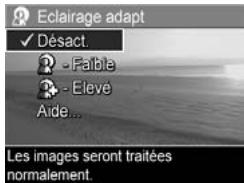 HP PHOTOSMART R607 - Éclairage adaptatif - 3