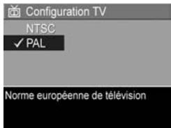 HP PHOTOSMART R717 - Configuration TV - 1