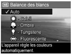 HP PHOTOSMART R717 - Balance des blancs - 1
