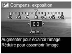 HP PHOTOSMART R817 - Compensation de l'exposition - 1