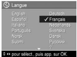 HP PHOTOSMART R817 - Langue - 6