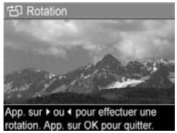 HP PHOTOSMART R817 - REMARQUE - L'option Rotation - 1