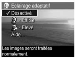HP PHOTOSMART R817 - Eclairage adaptatif - 3